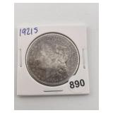 1921 S Morgan Silver Dollar Coin