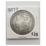 1897 S Morgan Silver Dollar Coin