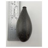 Hematite Plummet Indian Artifact Arrowhead