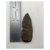 2 & 5/8" Plainview Indian Artifact Arrowhead