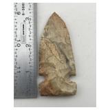 3 & 1/8" Hickory Ridge Indian Artifact Arrowhead