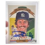 Ron Guidry Hand Signed Authentic Autograph
