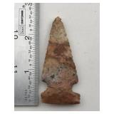 2 & 1/2" Hickory Ridge Indian Artifact Arrowhead