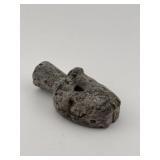 Bear Effigy Stone Pipe Indian Artifact Arrowhead
