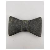 Bow-Tie Bannerstone Indian Artifact Arrowhead