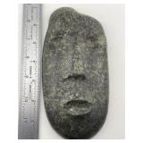 Stone Face Effigy Indian Artifact Arrowhead