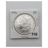 1896 AU Morgan Silver Dollar Coin