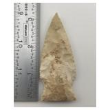 Side Notch Indian Artifact Arrowhead