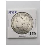 1900 O Morgan Silver Dollar Coin