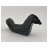 Miniature Slate Birdstone Indian Artifact Arrowhea