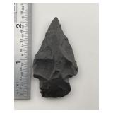 2" Stemmed Point Indian Artifact Arrowhead