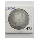 1885 O Morgan Silver Dollar Coin