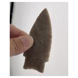 3 & 1/4" Scottsbluff Indian Artifact Arrowhead
