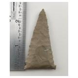 2 & 3/8" Dalton Indian Artifact Arrowhead