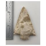 2 & 3/8" Stemmed Point Indian Artifact Arrowhead