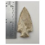 1 & 7/8" Stemmed Point Indian Artifact Arrowhead
