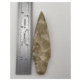 4 & 1/4" Adena Indian Artifact Arrowhead