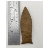 3 & 1/4" Cumberland Indian Artifact Arrowhead