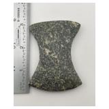 Finely made undrilled Bow-Tie Gorget Indian Artifa