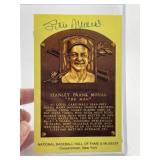 Stan Musial Hand Signed Authentic Autograph