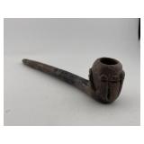 Hand Effigy Pottery Pipe Indian Artifact Arrowhead