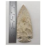 5 & 1/4" Lost Lake Indian Artifact Arrowhead