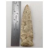 5 & 1/8" Etley Indian Artifact Arrowhead