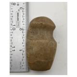 Miniature Grooved Axe Indian Artifact Arrowhead