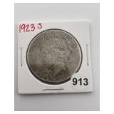 1923 S Peace Silver Dollar Coin