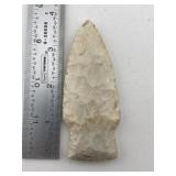 3 & 3/4" Hardin Indian Artifact Arrowhead