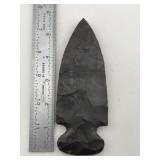 5 & 3/4" Hardin Indian Artifact Arrowhead