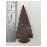 3 & 7/8" Dovetail Indian Artifact Arrowhead