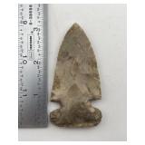 3 & 1/8" Hickory Ridge Indian Artifact Arrowhead