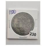 1880 Morgan Silver Dollar Coin