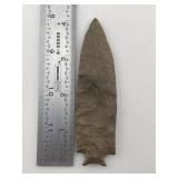 4 & 1/4" Benton Indian Artifact Arrowhead