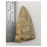 3 & 5/8" Texas Cornertang Indian Artifact Arrowhea