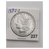 1882 O Morgan Silver Dollar Coin