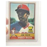 Jim Rice Baseball Card