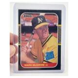 Mark McGwire Baseball Card