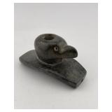 Bird Effigy Stone Pipe Indian Artifact Arrowhead