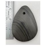 Slate Pendant Indian Artifact Arrowhead