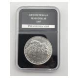 1897 Philadelphia Mint Morgan Silver Dollar Coin