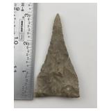 3" Drill Indian Artifact Arrowhead