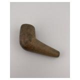 Stone Elbow Pipe Indian Artifact Arrowhead
