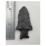 2 & 1/8" Hardin Indian Artifact Arrowhead