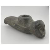 Human Effigy Stone Pipe Indian Artifact Arrowhead