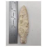 4 & 1/2" Adena Indian Artifact Arrowhead