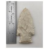 3 & 1/2" Nobbed Hardin Indian Artifact Arrowhead