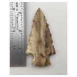 3 & 1/4" Hardin Indian Artifact Arrowhead