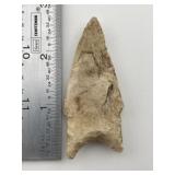 2 & 1/2" Dalton Indian Artifact Arrowhead